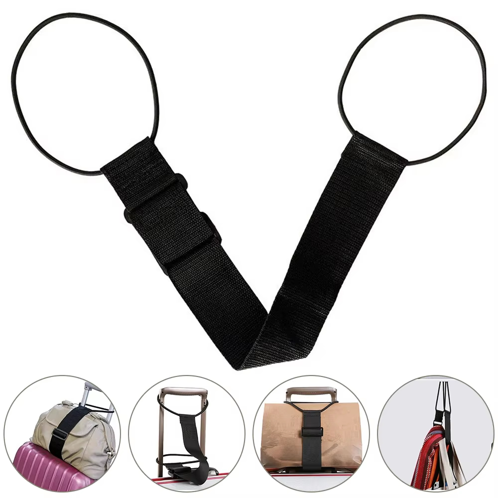 Travel Accessories Luggage Straps - 2PCS Adjustable Elastic Luggage Strap Heavy