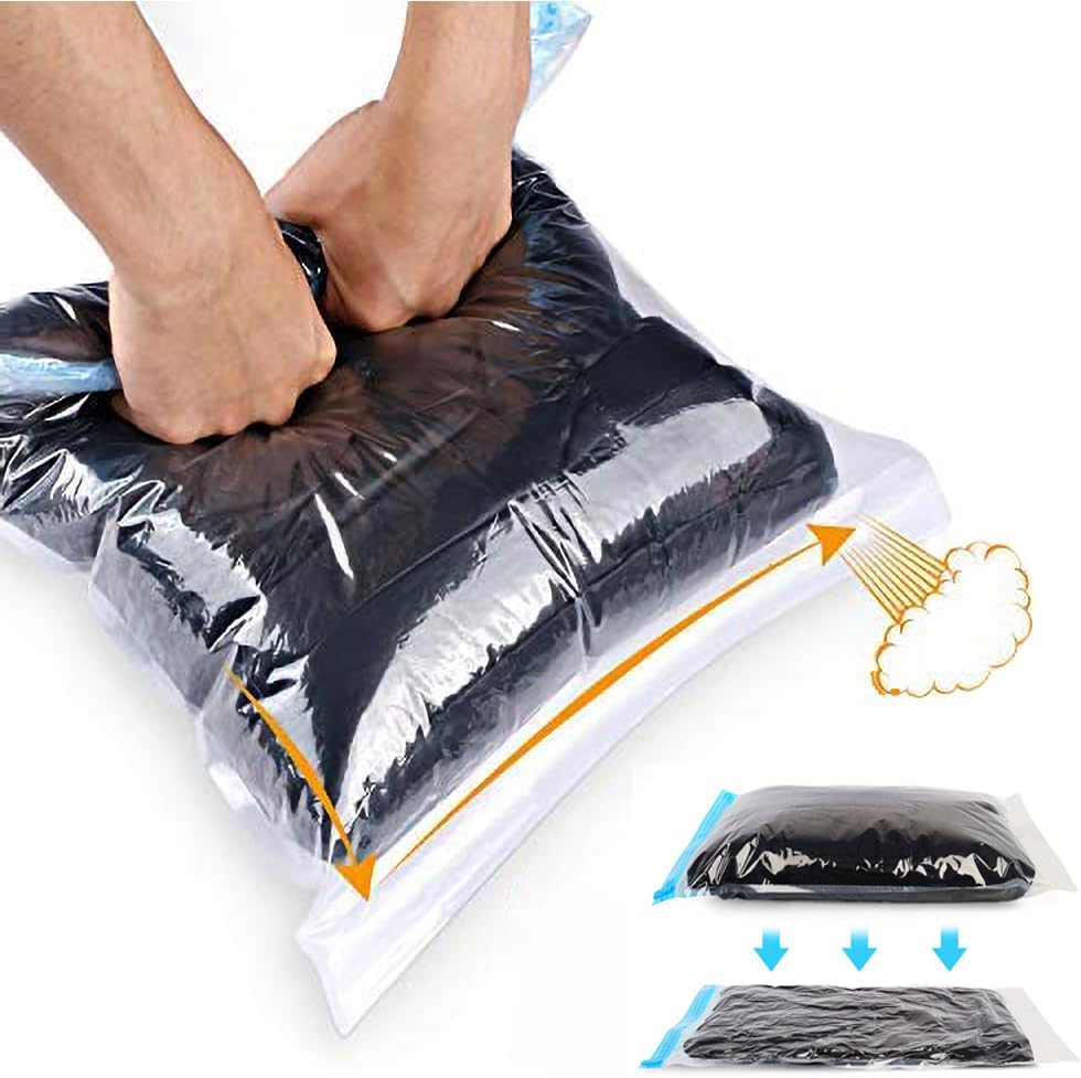 Compression Bag Vacuum - Compression Bags for Travel - 12