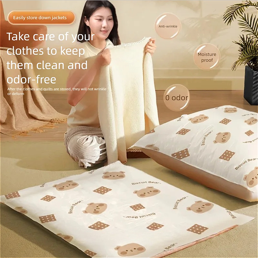 Compression Bag Vacuum - 6pcs Vacuum Compression Bag For Household