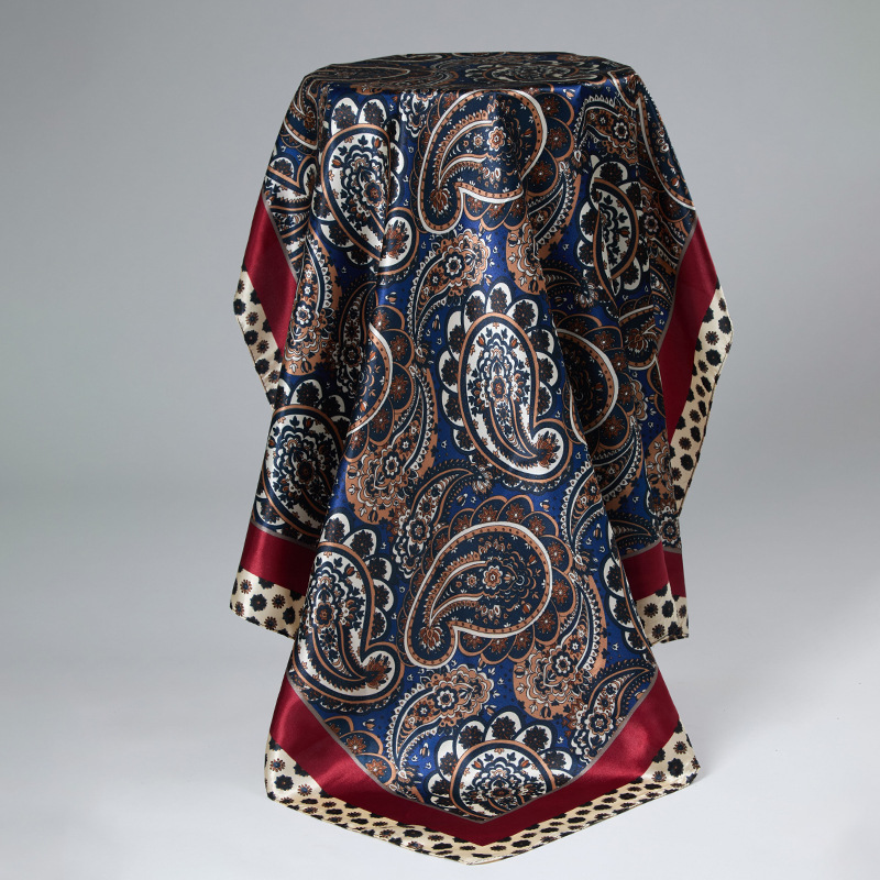 Travel Accessories Unisex - 1pcs Fashion Paisley Printed 90cm Satin