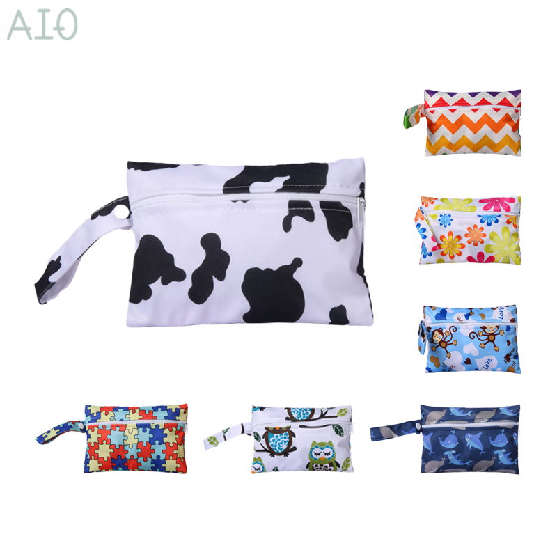 Travel Accessories Baby - AIO 14*20cm Baby Diaper Bag Print