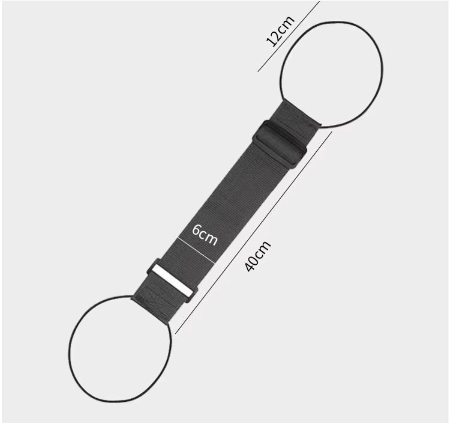 1 Pack Black Luggage Straps fo - Travel Accessories Luggage Straps recension och pris