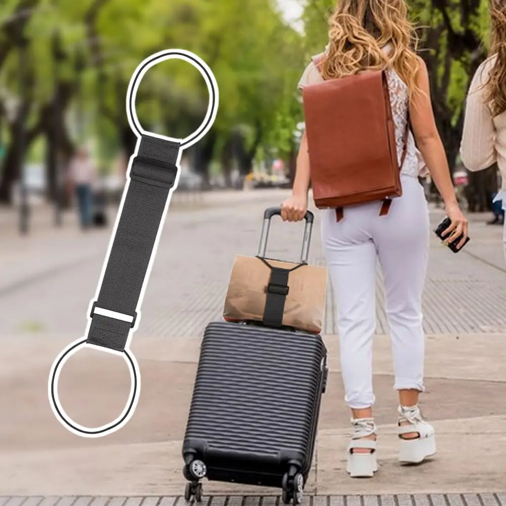1 Pack Black Luggage Straps fo - Travel Accessories Luggage Straps recension och pris