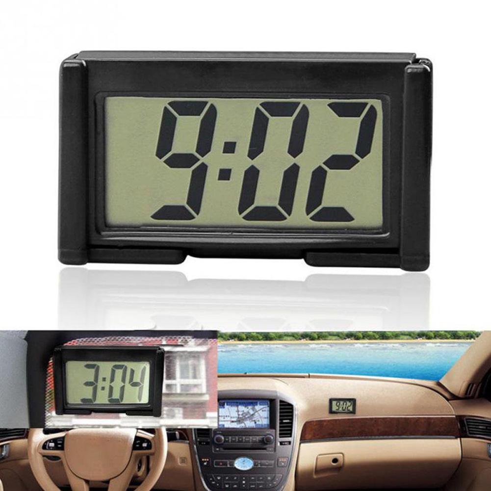 Mini Digital Clock Car Dashboa - Travel Accessories Display recension och pris