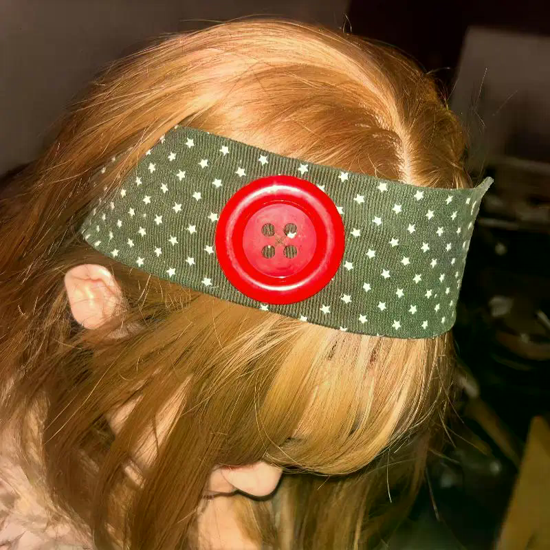 Vintage Lace Big Button Headba - Travel Yoga Accessories recension och pris