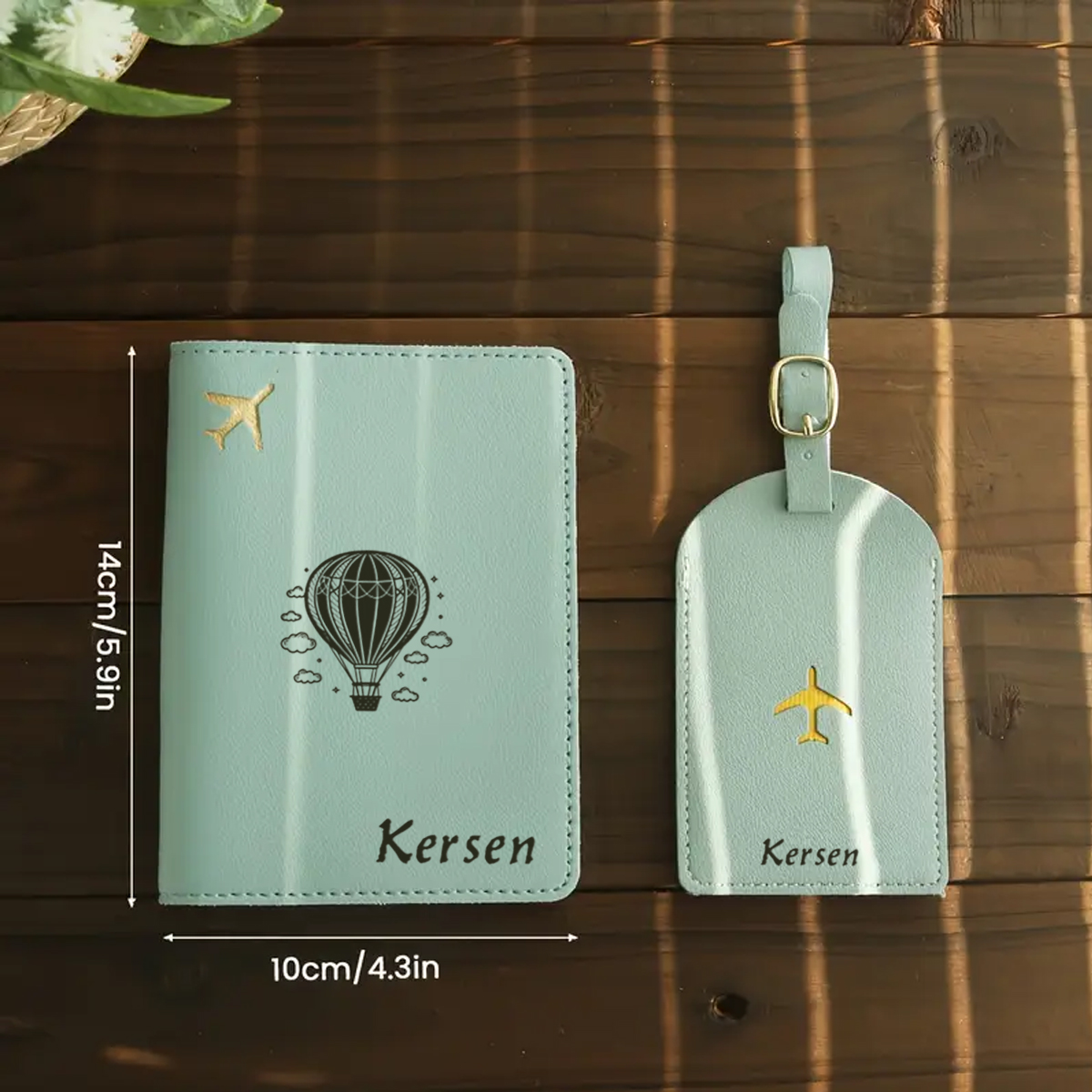 2-piece personalized passport  - Travel Accessories Baby recension och pris