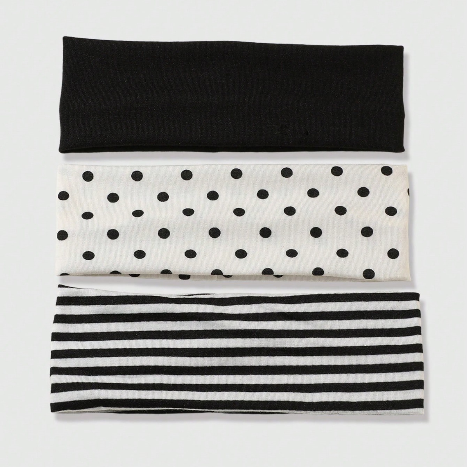 3Pcs Black & White Polka Dot S - Travel Yoga Accessories recension och pris