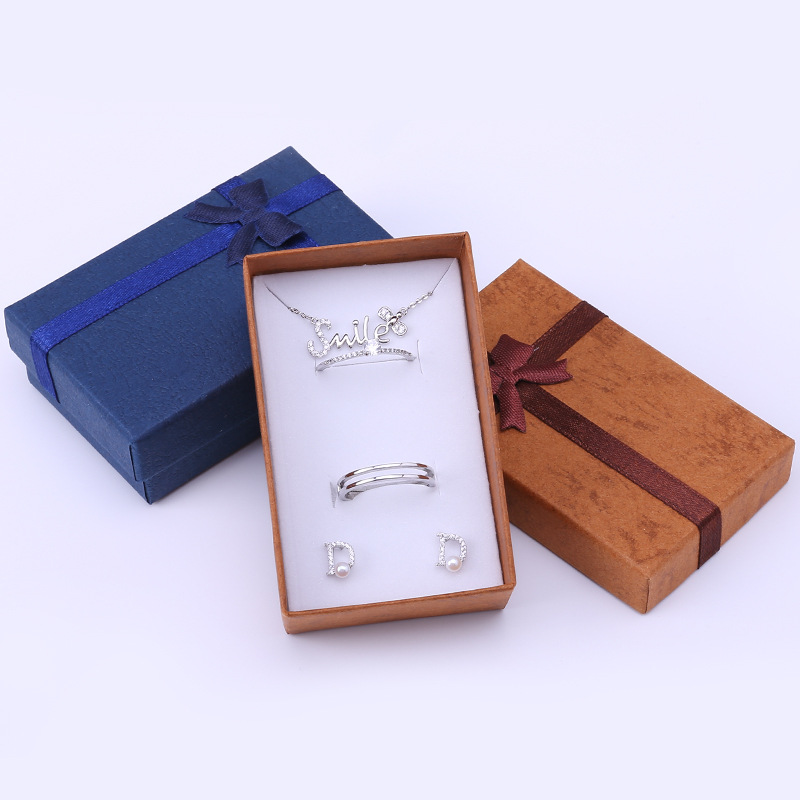 10pcs Bulk Paper Organizer Box - Accessories Travel Jewelry Box recension och pris