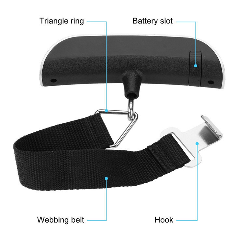 Portable Scale Digital LCD Dis - Travel Accessories Display recension och pris