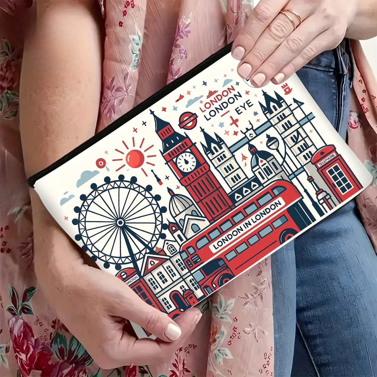London Building Pattern, Multi - Travel Accessories London recension och pris