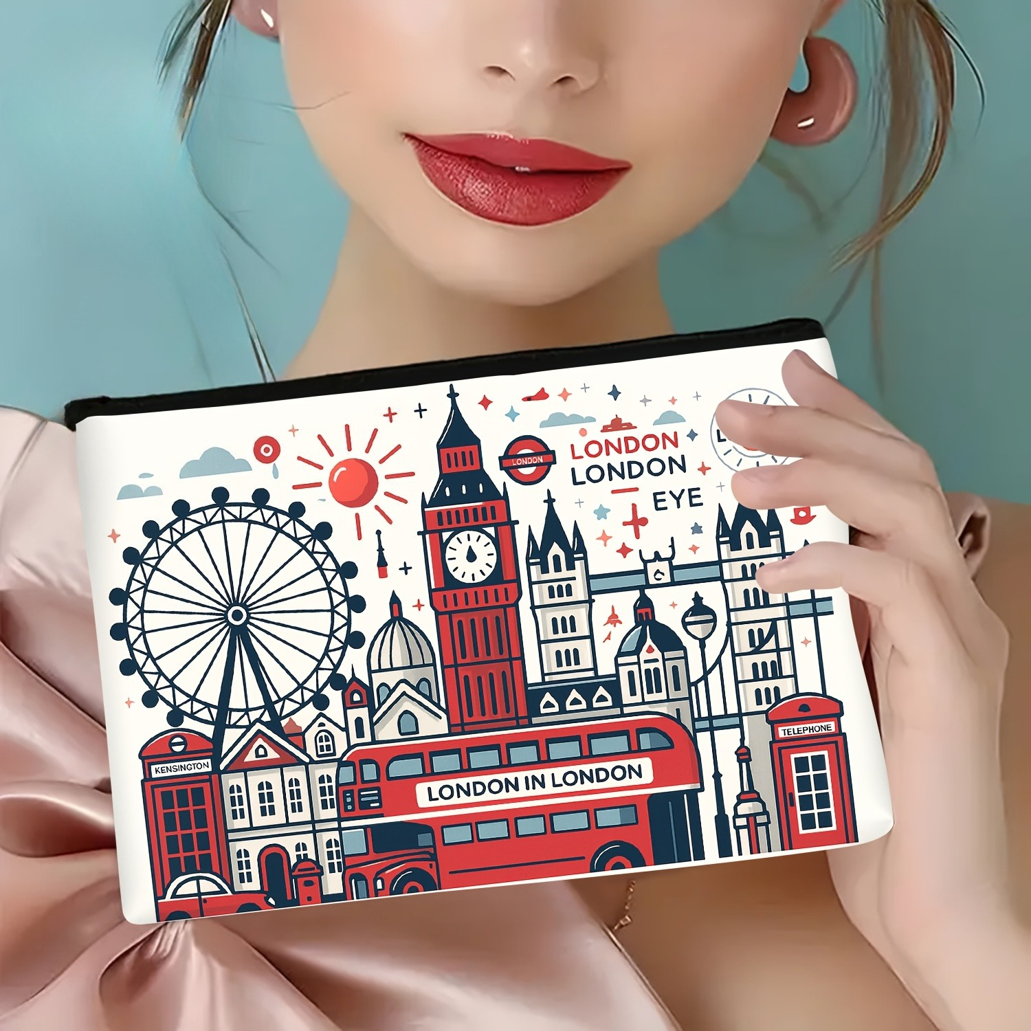 London Building Pattern, Multi - Travel Accessories London recension och pris