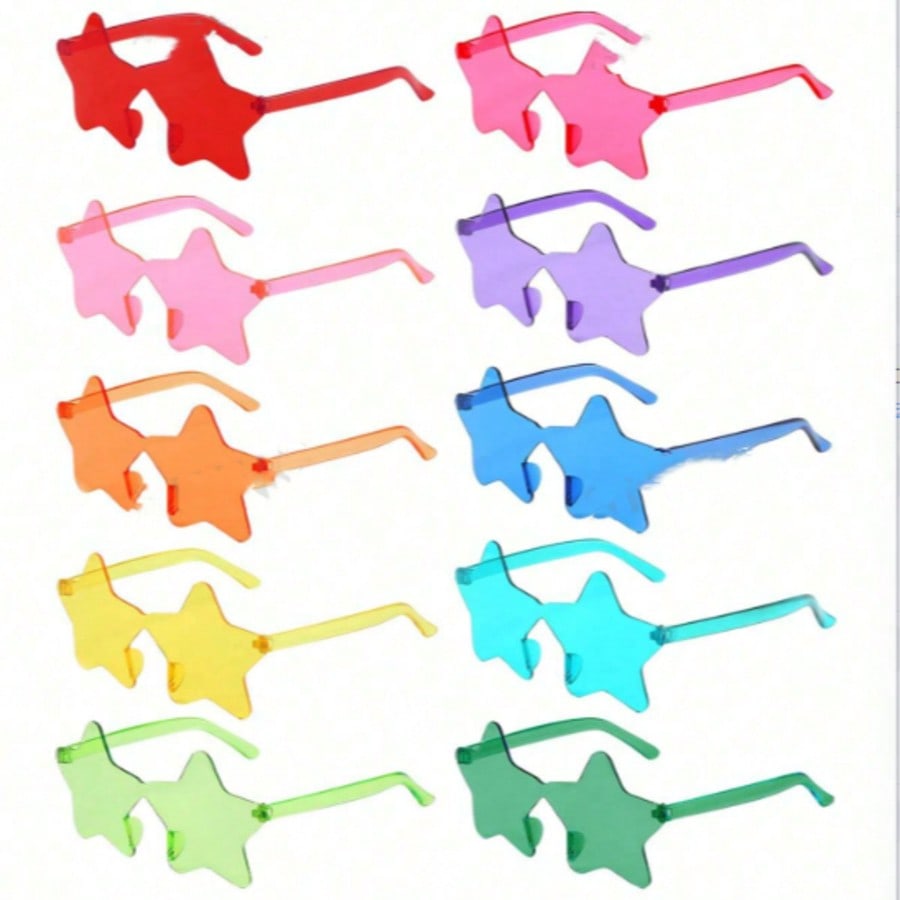 Star-Shaped Candy Color Framel - Travel Accessories Unisex recension och pris