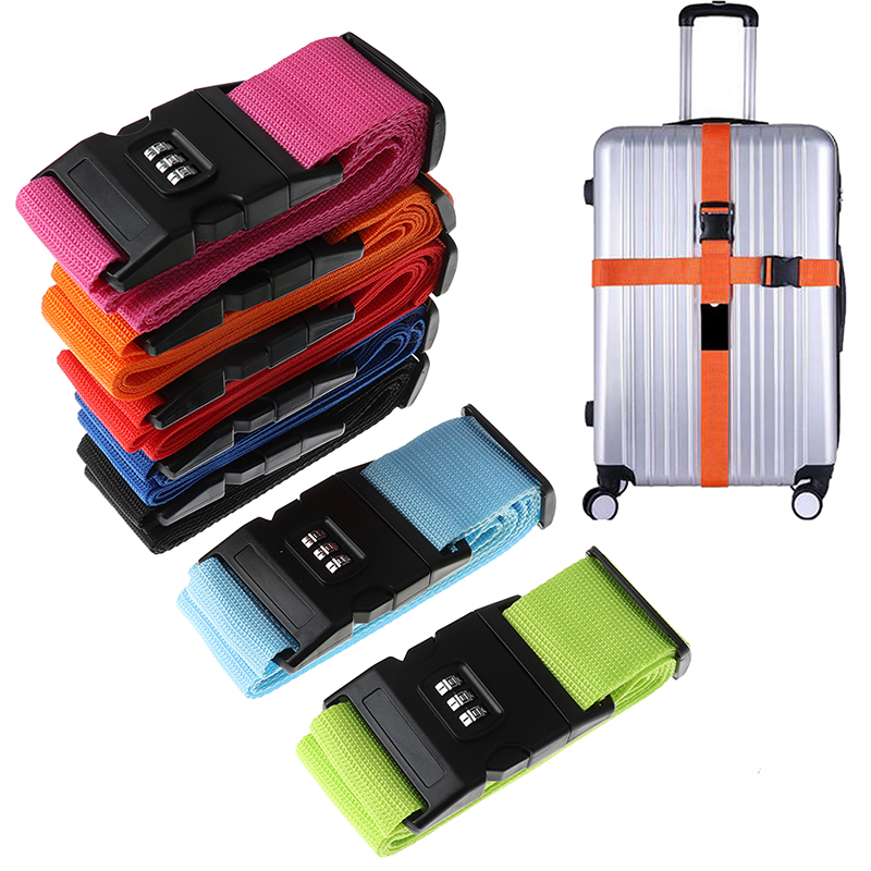 2M Rainbow Password Lock Packi - Travel Accessories Luggage Straps recension och pris