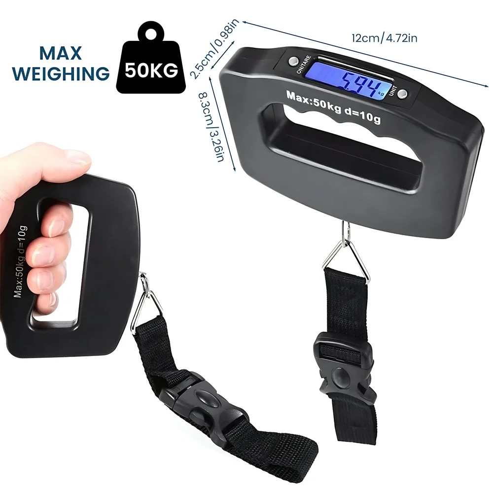 Portable Scale Digital LCD Dis - Travel Accessories Display recension och pris