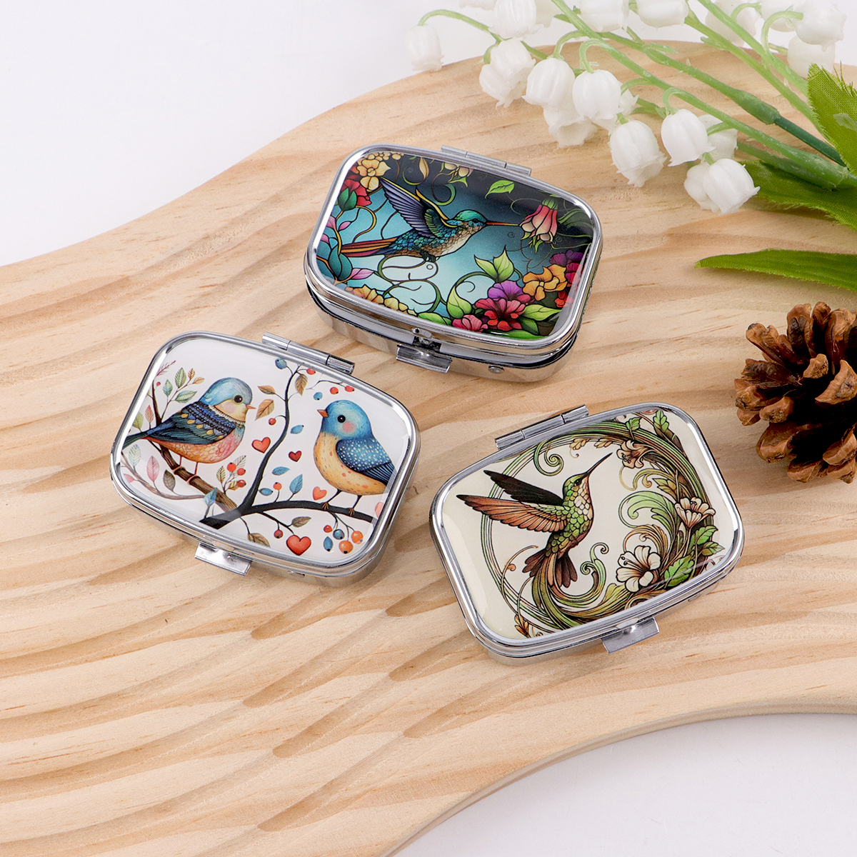 Cute Bird Cartoon Travel Pill  - Travel Accessories Unisex recension och pris