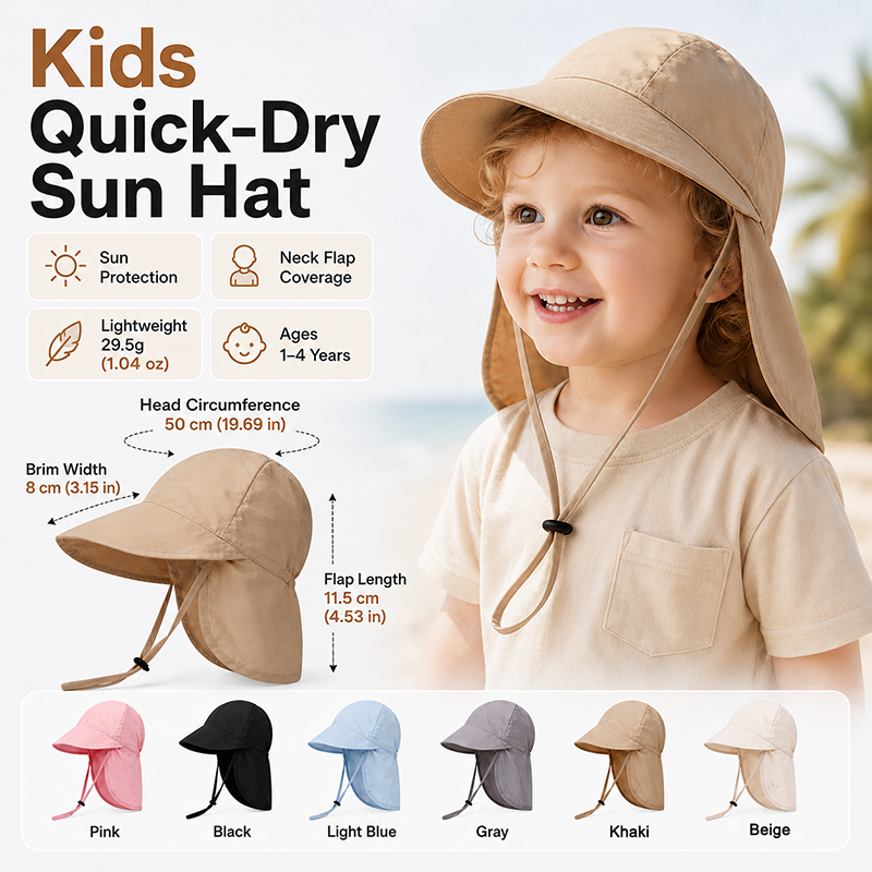 Quick Dry Baby Hats Summer Thi - Travel Accessories Unisex recension och pris