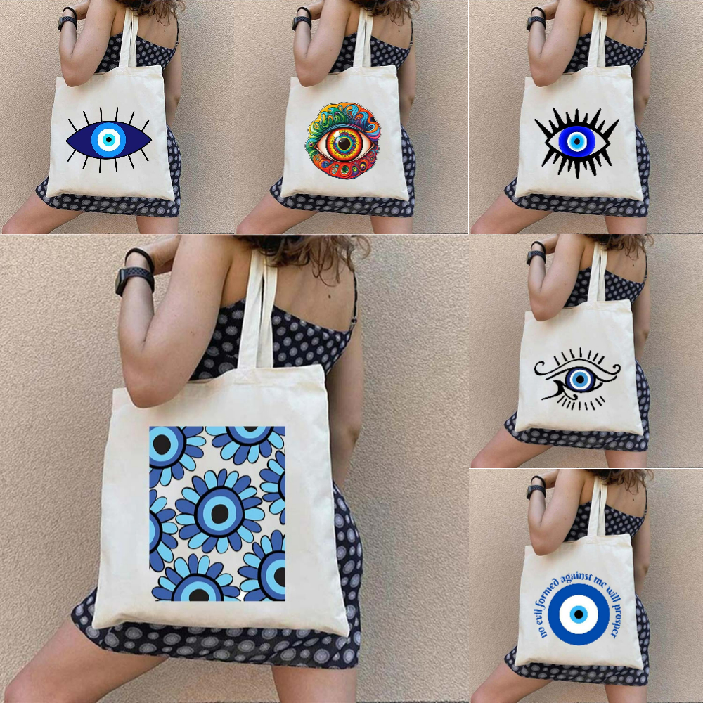 Graffiti Greek Evil Eye Printe - Travel Accessories Greece recension och pris
