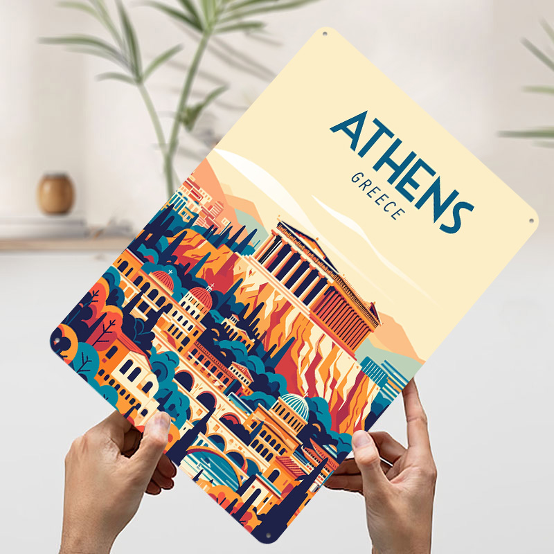 Greece Travel Poster Customize - Travel Accessories Greece recension och pris