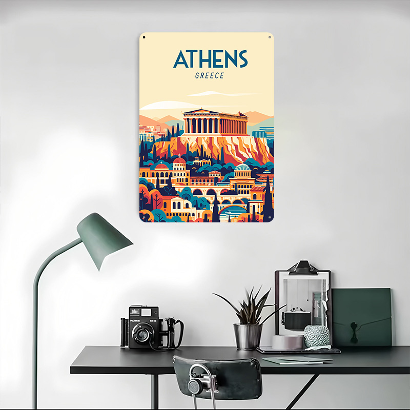Greece Travel Poster Customize - Travel Accessories Greece recension och pris