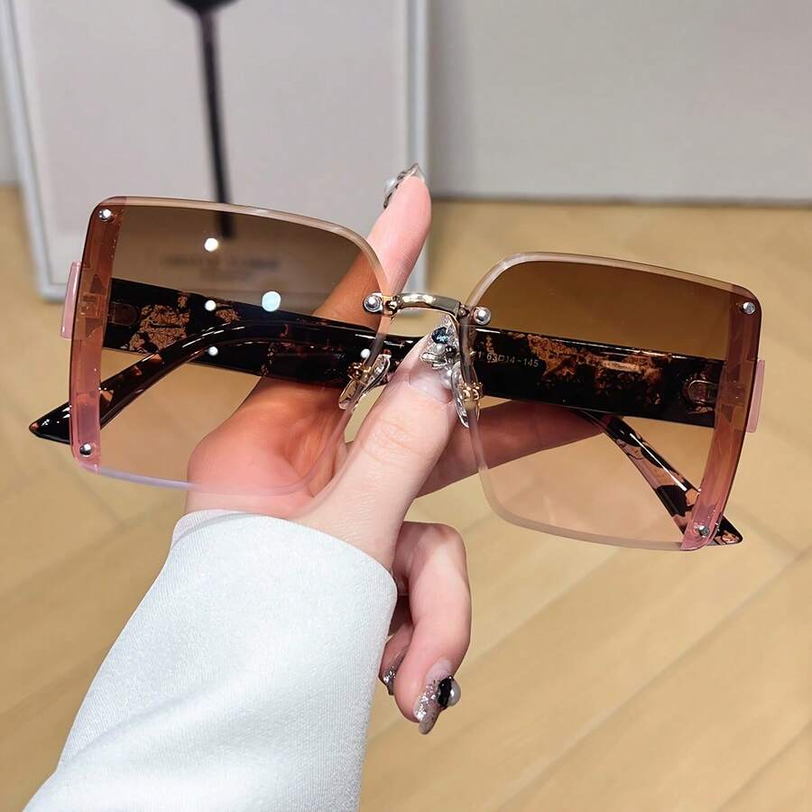 Oversized Frameless Square Gra - Travel Accessories Unisex recension och pris