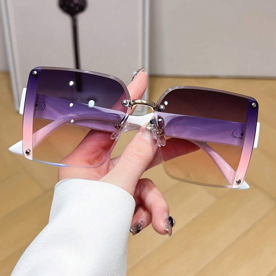 Oversized Frameless Square Gra - Travel Accessories Unisex recension och pris
