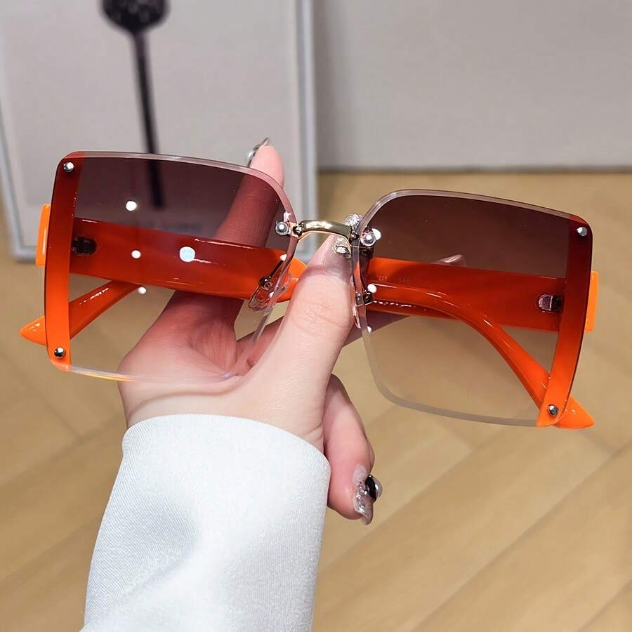 Oversized Frameless Square Gra - Travel Accessories Unisex recension och pris
