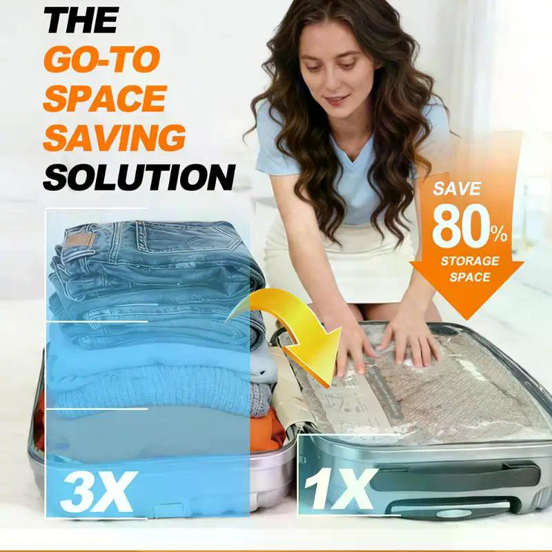 1/6Pcs Vacuum Bags For Travel  - Compression Bag Vacuum recension och pris