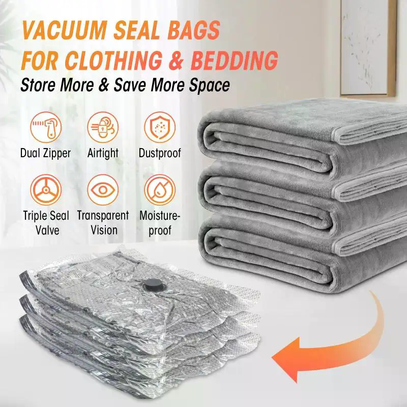 1/6Pcs Vacuum Bags For Travel  - Compression Bag Vacuum recension och pris