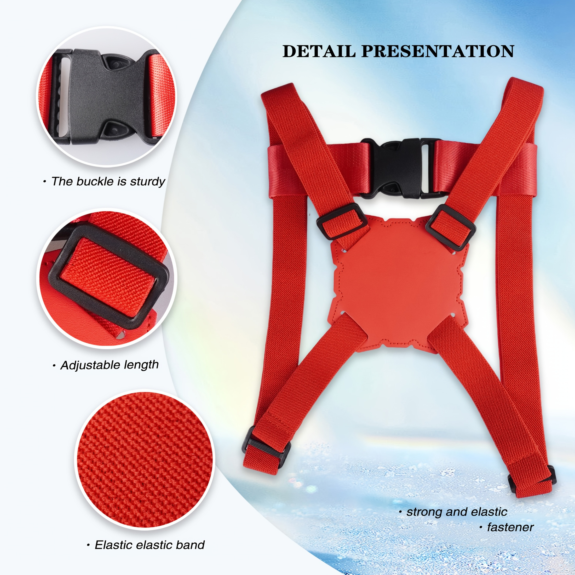 2-Piece Luggage Strap Set + Lu - Travel Accessories Luggage Straps recension och pris