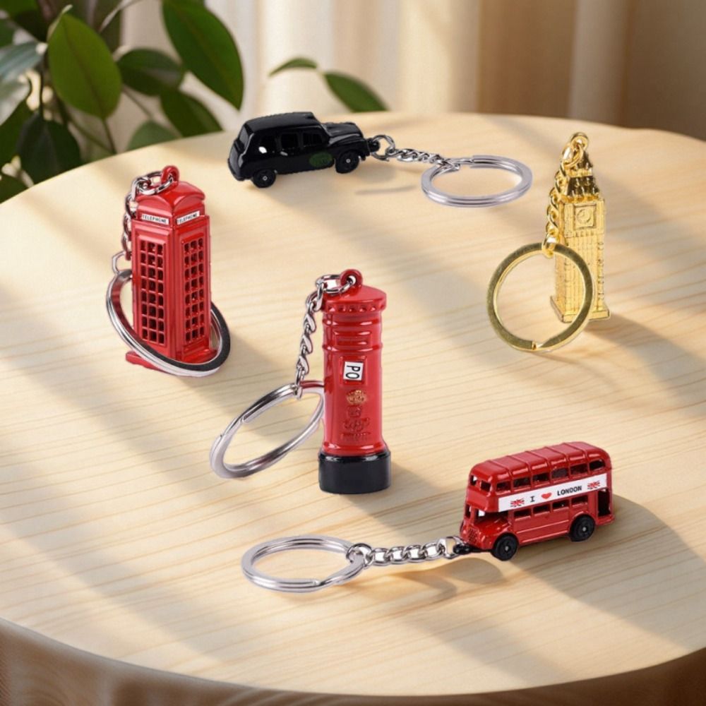 Zinc Alloy England Keychain O- - Travel Accessories London recension och pris