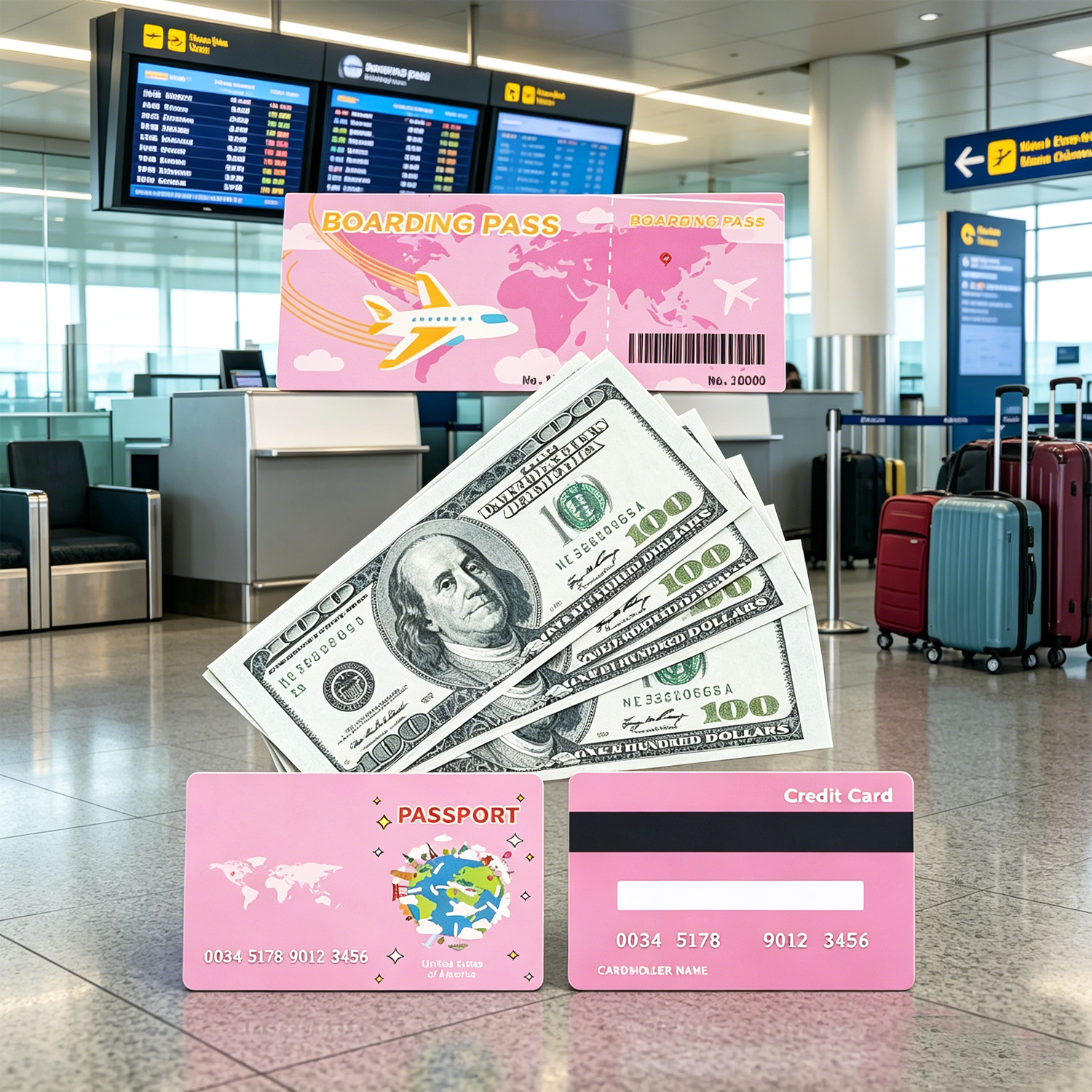 Pretend Play Travel Doll Acces - Travel Accessories Girly recension och pris