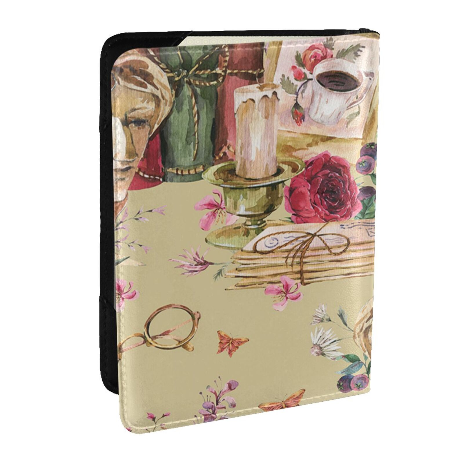 Vintage Rose Greece Passport A - Travel Accessories Greece recension och pris