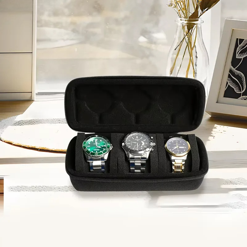 Travel Case for Watch with 3 S - Accessories Travel Jewelry Box recension och pris