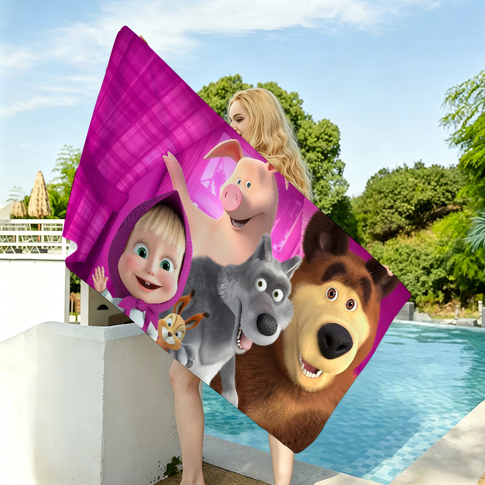 Cartoon Masha and The Bear Tow - Travel Yoga Accessories recension och pris