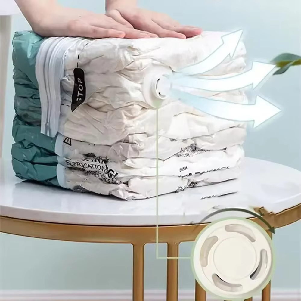 1pc No Need Pump Vacuum Compre - Compression Bag Vacuum recension och pris