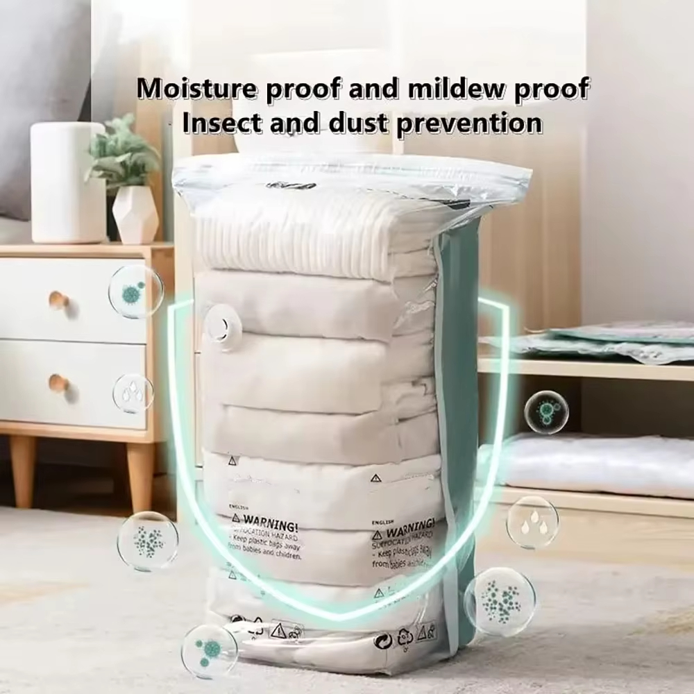 1pc No Need Pump Vacuum Compre - Compression Bag Vacuum recension och pris