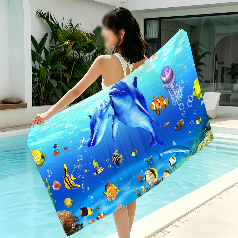 Sea World Towel Yoga Gym Yoga  - Travel Yoga Accessories recension och pris