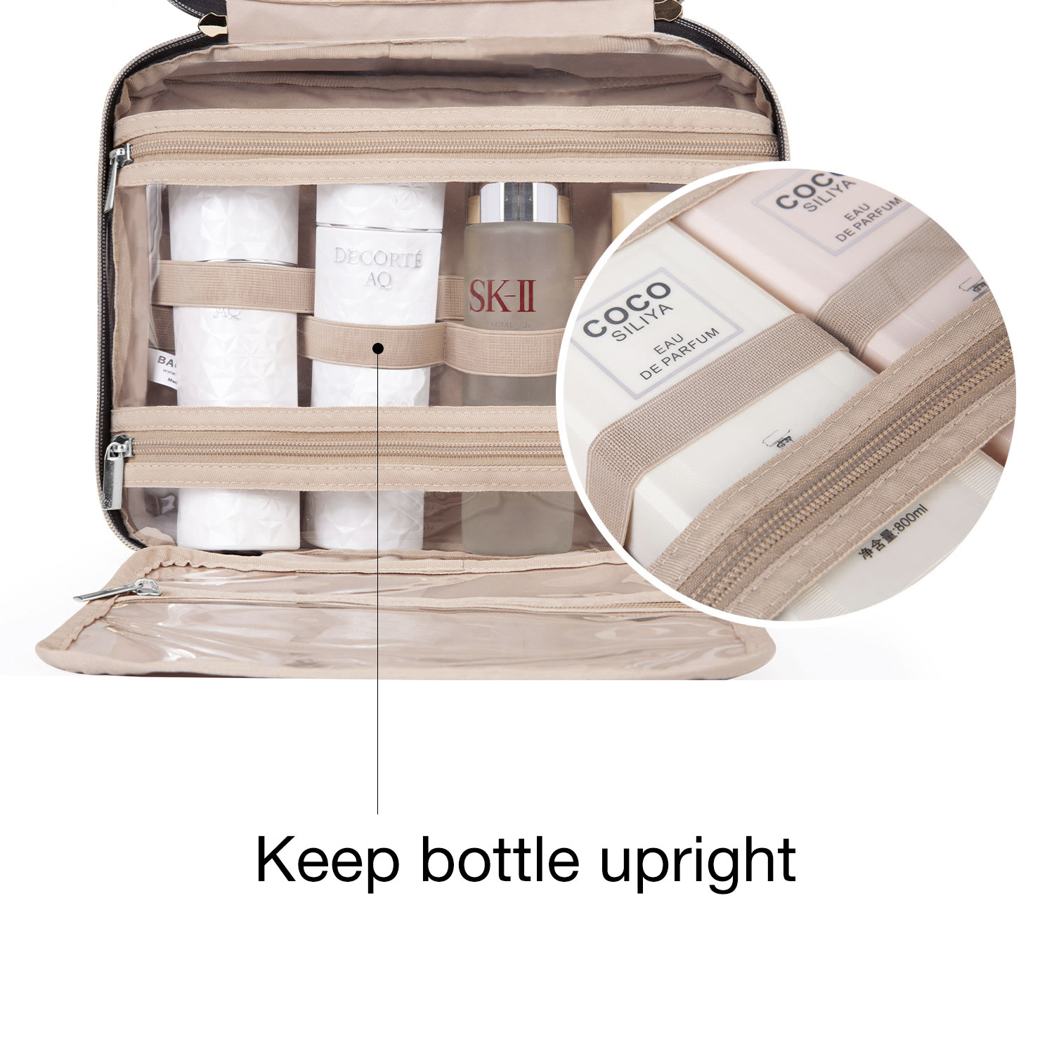 BAGSMART Toiletry Bag Cosmetic - Travel Accessories Unisex recension och pris
