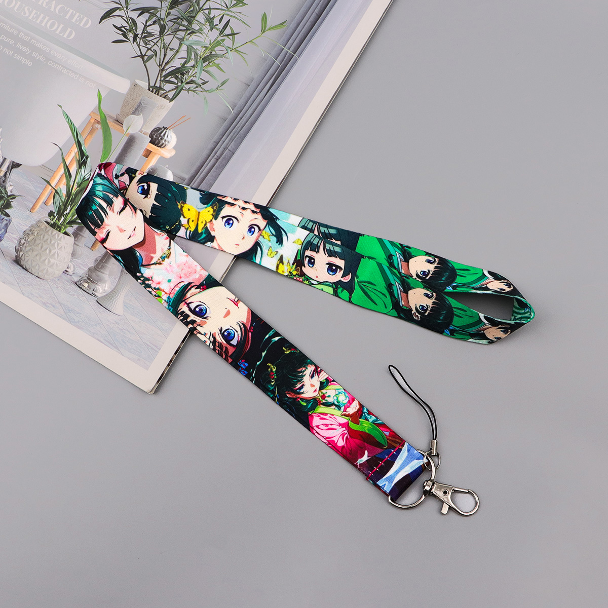 Cute Anime Girl Lanyard Neck S - Travel Accessories Unisex recension och pris