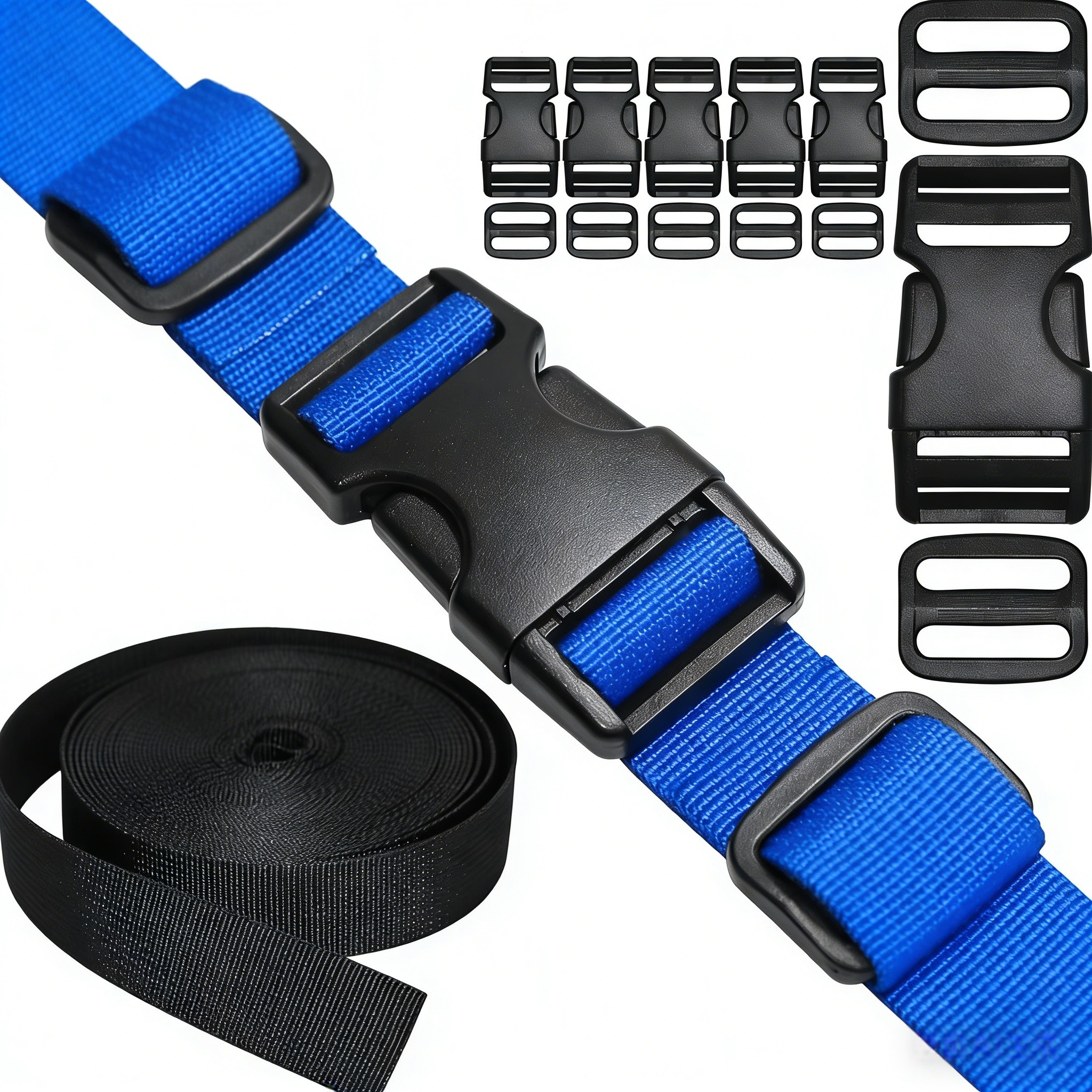 4M Nylon Webbing Strap with 10 - Travel Accessories Luggage Straps recension och pris