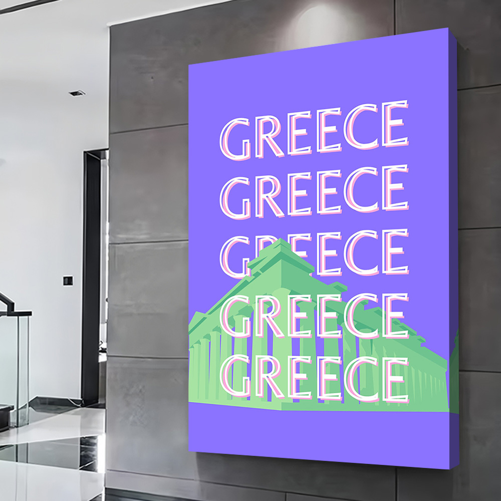 Greece Travel Poster Customiza - Travel Accessories Greece recension och pris