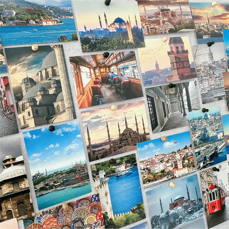 30Pcs 10x14cm Travel Landscape - Travel Z recension och pris