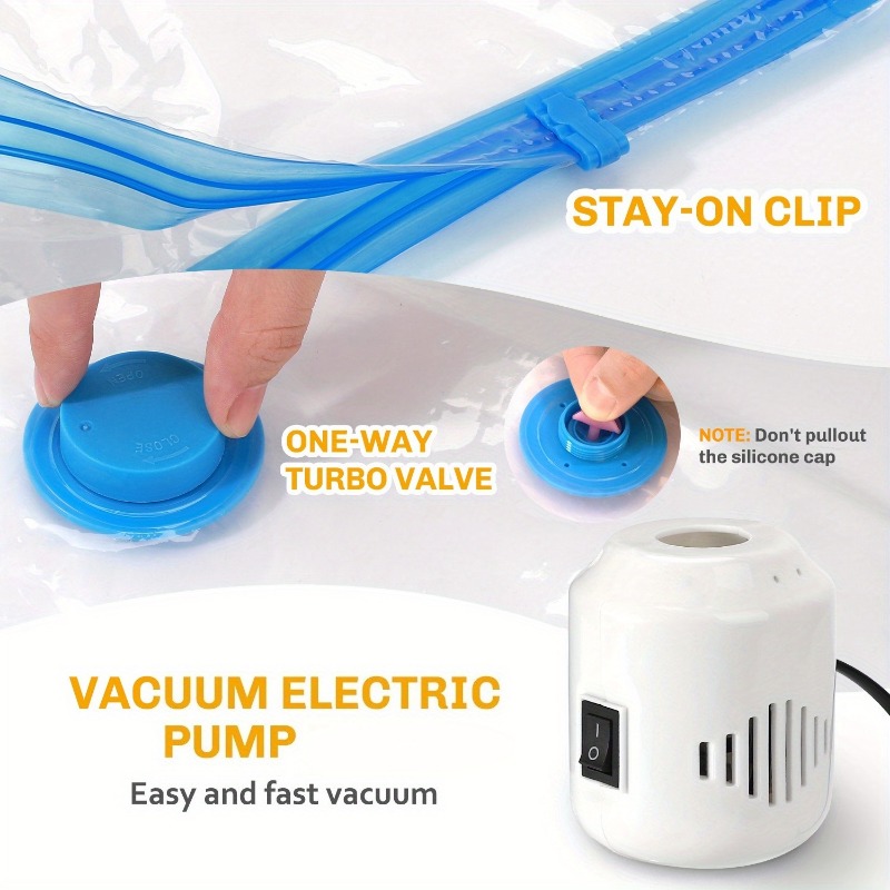 11Pcs Vacuum Storage Bags with - Compression Bag Vacuum recension och pris