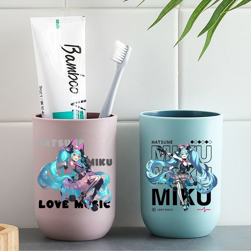 Hatsune Mikus Toothbrush Cup G - Travel Accessories Girly recension och pris