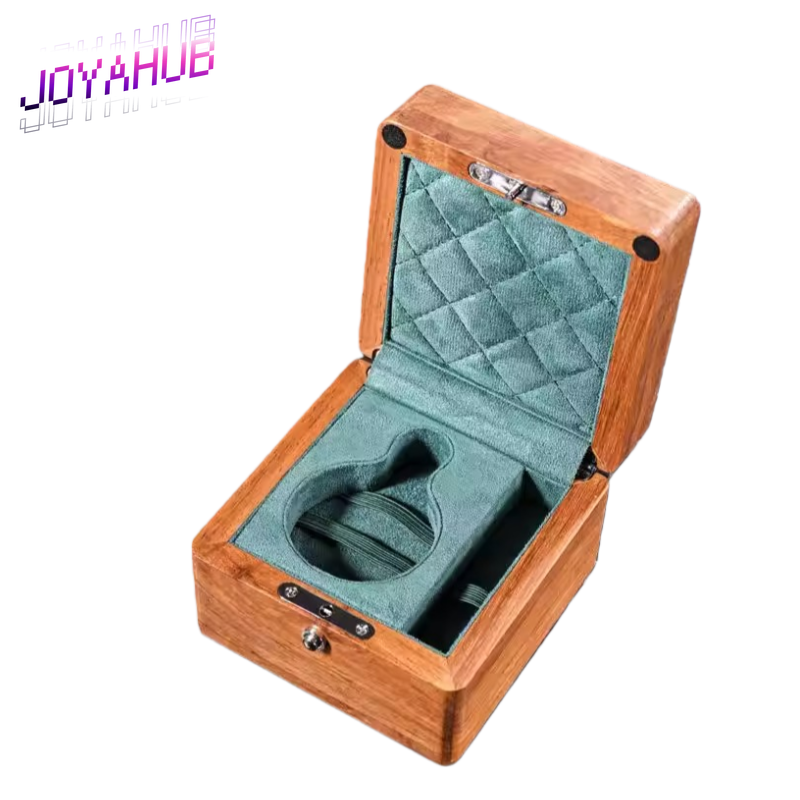 Custom LOGO Wood Portable Shoc - Accessories Travel Jewelry Box recension och pris