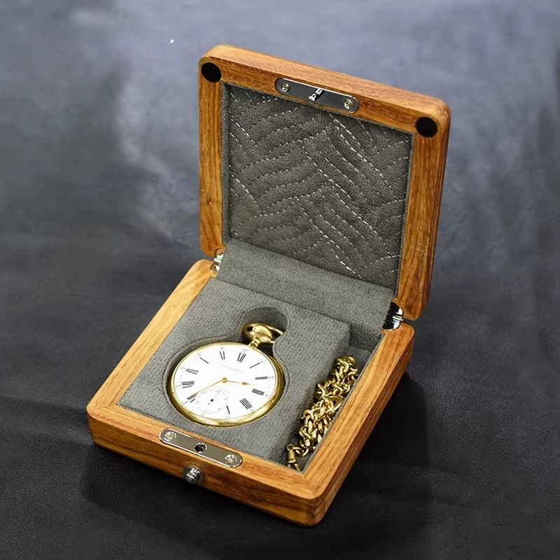 Custom LOGO Wood Portable Shoc - Accessories Travel Jewelry Box recension och pris