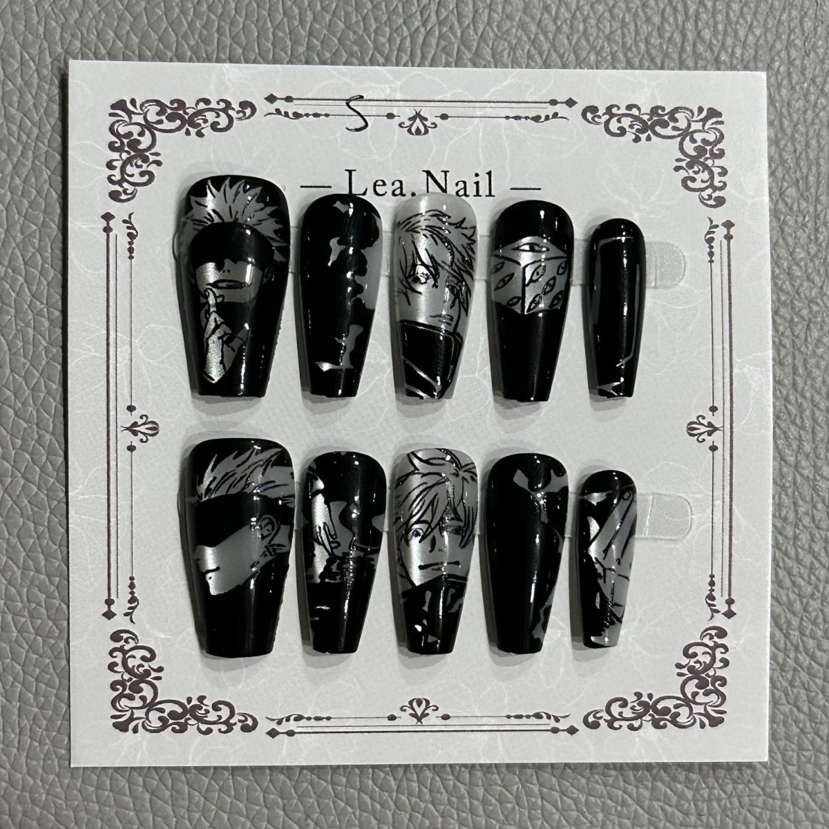 Gojo Satoru Manicure Cat's Eye - Travel Accessories Girly recension och pris