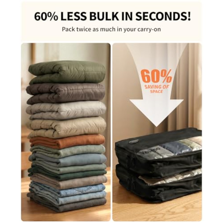Vacuum Bags for Travel with Pu - Compression Bag Vacuum recension och pris