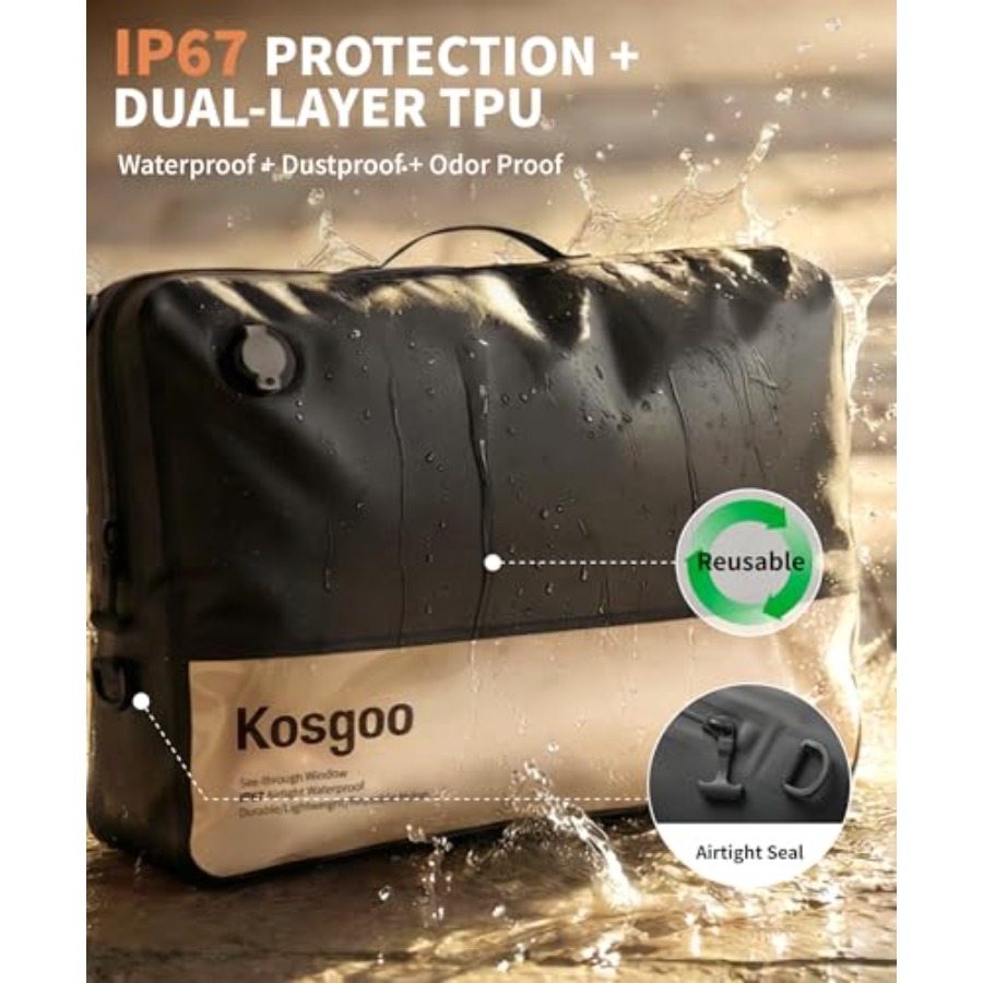 Vacuum Bags for Travel with Pu - Compression Bag Vacuum recension och pris