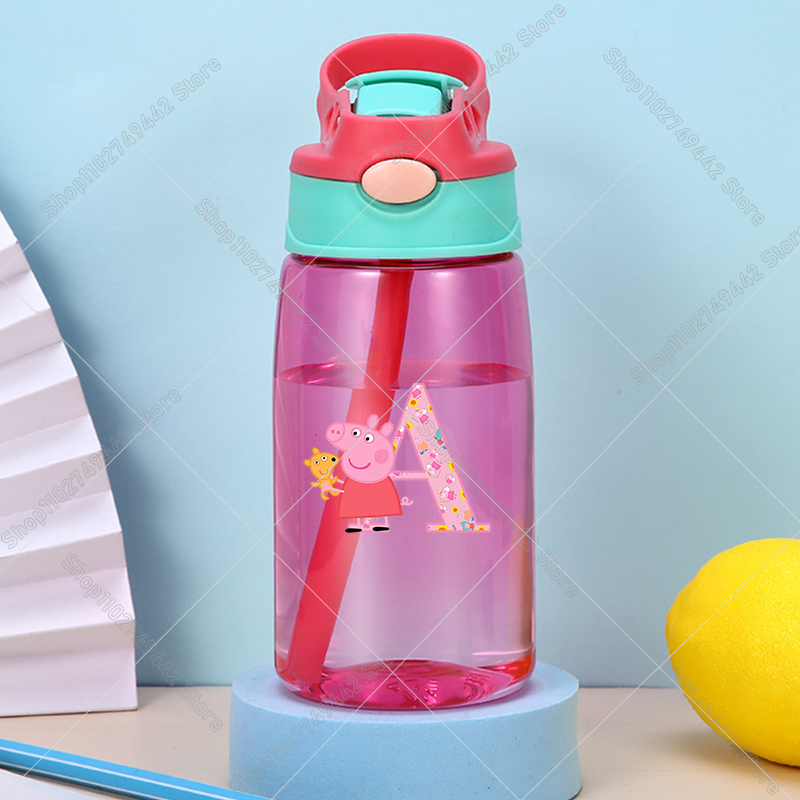Peppa Pigs Water Bottle with S - Travel Accessories Girly recension och pris